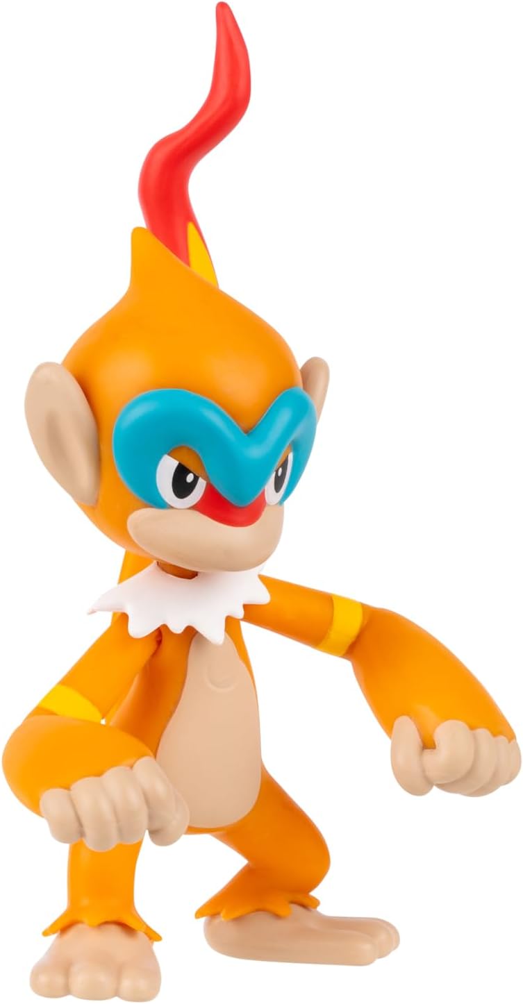 Pokémon Battle Figure Set Tanhel, Abra And Panpyro Official Figures Set