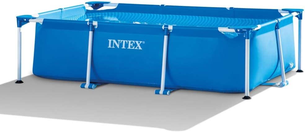 Intex 2.60M Rectangular Metal Frame Pool