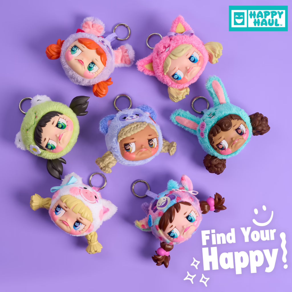 Happy Haul Sour Pouts Paw-Ty Crashers Vinyl Plush Clip-Ons