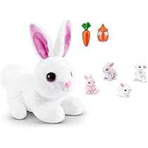 Pets Alive By Zuru Mommy Bunny & Baby Surprise Plush Set