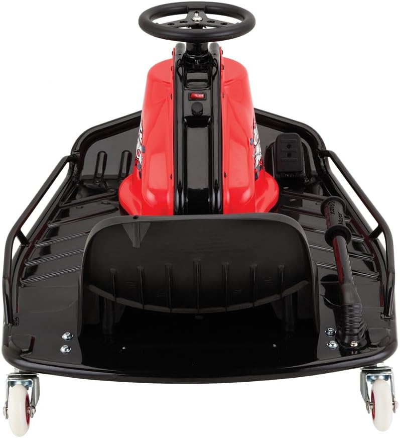 Razor Crazy Cart 25.2V Lithium Electric Go-Kart  Drift & Spin Ride-On For Kids 9+