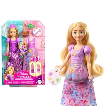Disney Princess Fashion Doll 2-In-1 Stories Rapunzel 28Cm