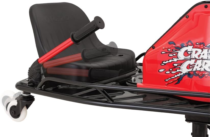 Razor Crazy Cart 25.2V Lithium Electric Go-Kart  Drift & Spin Ride-On For Kids 9+