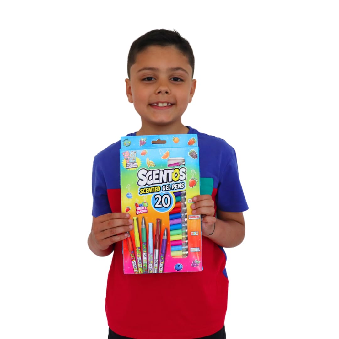 Scentos Gel Pens 20 Pack