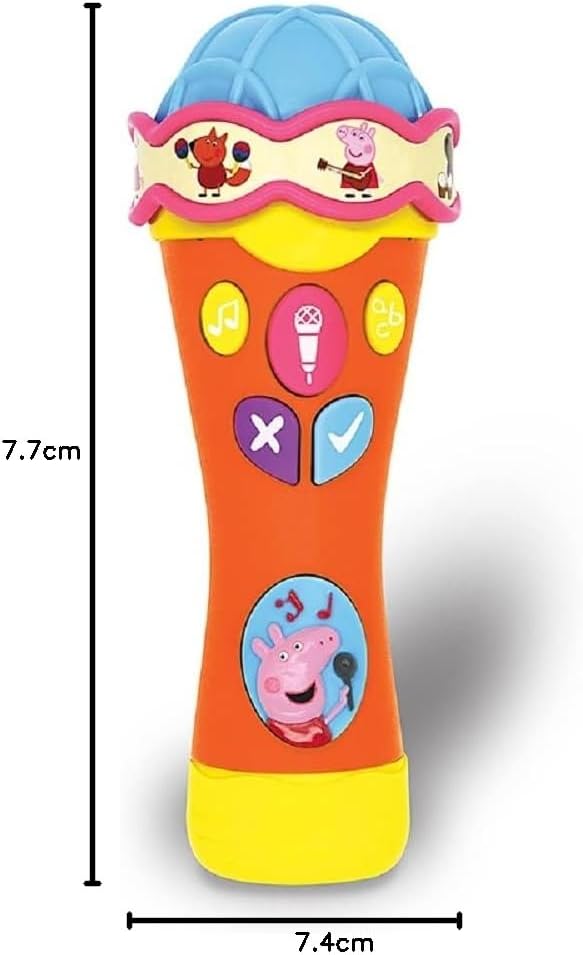 Peppa Pig Singalong And Learn Microphone Electronic Toy
