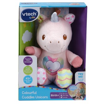 Vtech Colourful And Cuddles Unicorn