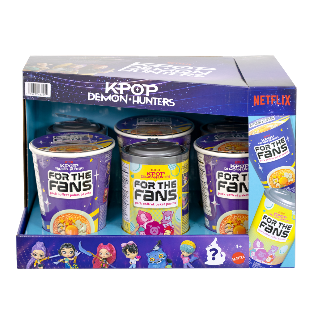 Mattel K-Pop Demon Hunters: Ramen Cup Collector Figures Assortment