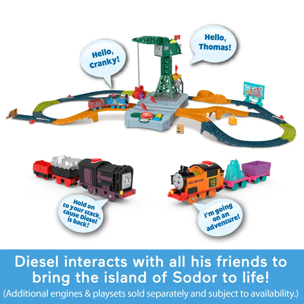 Thomas & Friends Talking Motorised Train Engine Diesel