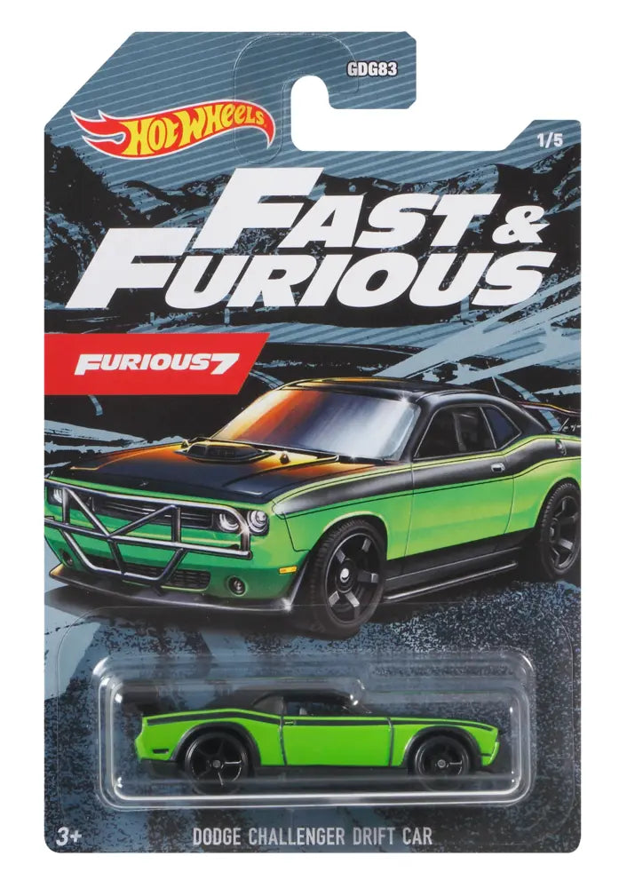 Hot Wheels Fast & Furious Cars Assortment