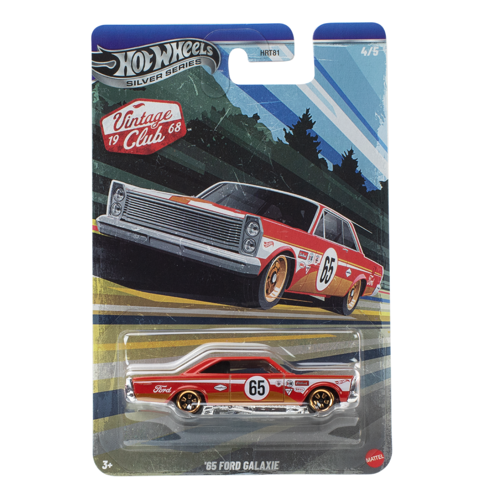 Hot Wheels 1:64 Scale Die-Cast Vintage Racing Club Car Assortment
