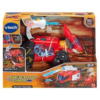 Vtech Switch & Go Dinos Hero The Triceratops