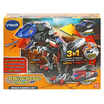 Vtech Switch & Go Dinos® Rescue Raiders 3-In-1