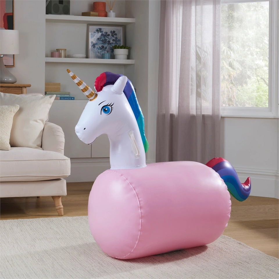 Pocket Play Inflatable Unicorn Hopper