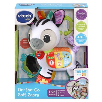 Vtech On-The-Go Soft Zebra