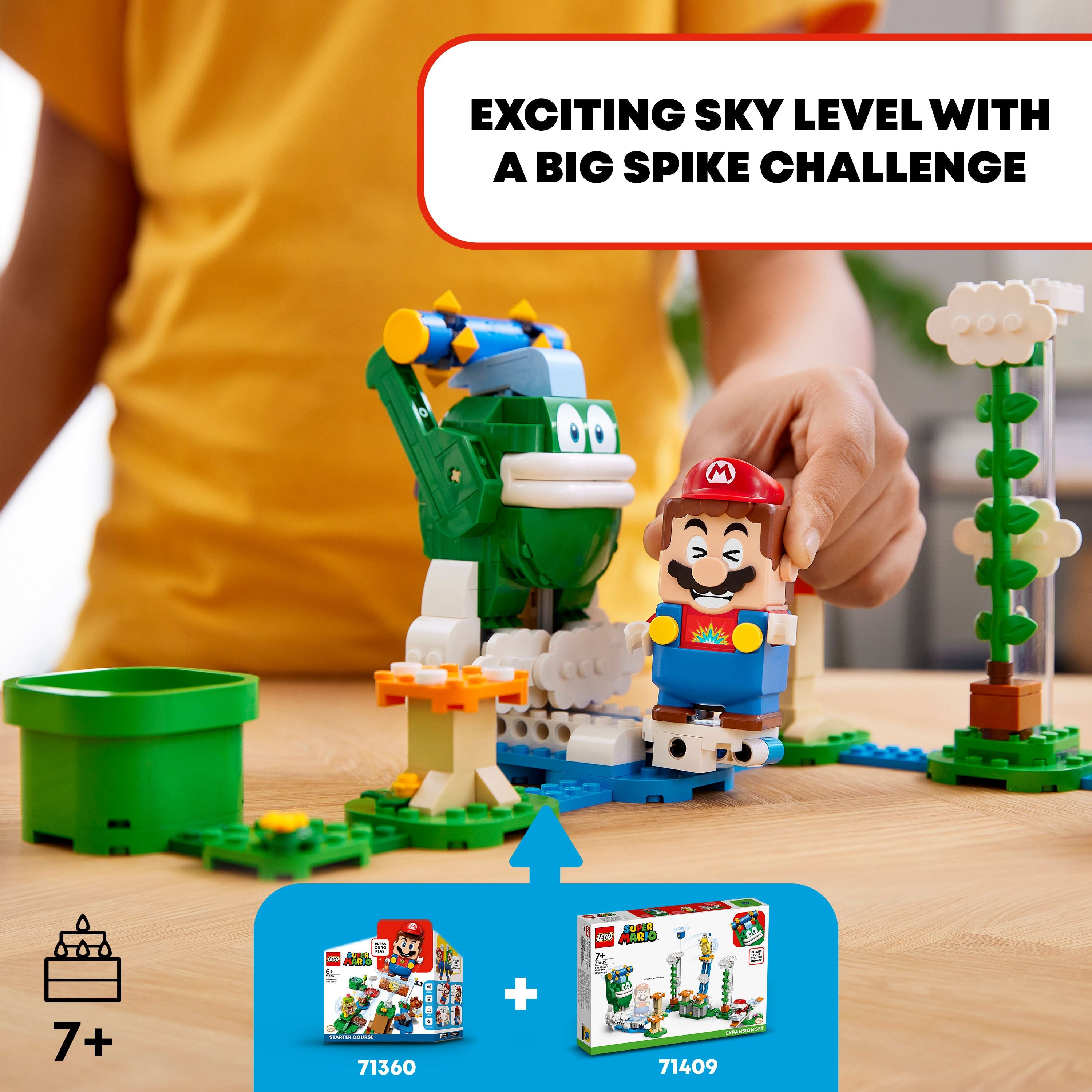Lego 71409 Super Mario Big Spike’s Cloudtop Challenge Expansion Set