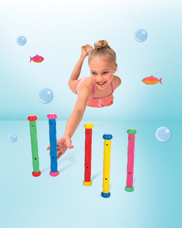 Intex Swimming Dive Underwater Pool Toys - Play Sticks