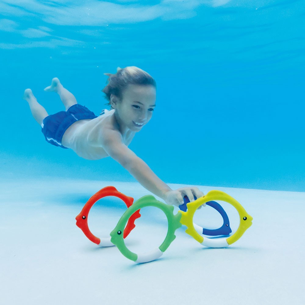 Underwater Fish Set - Set Of 4