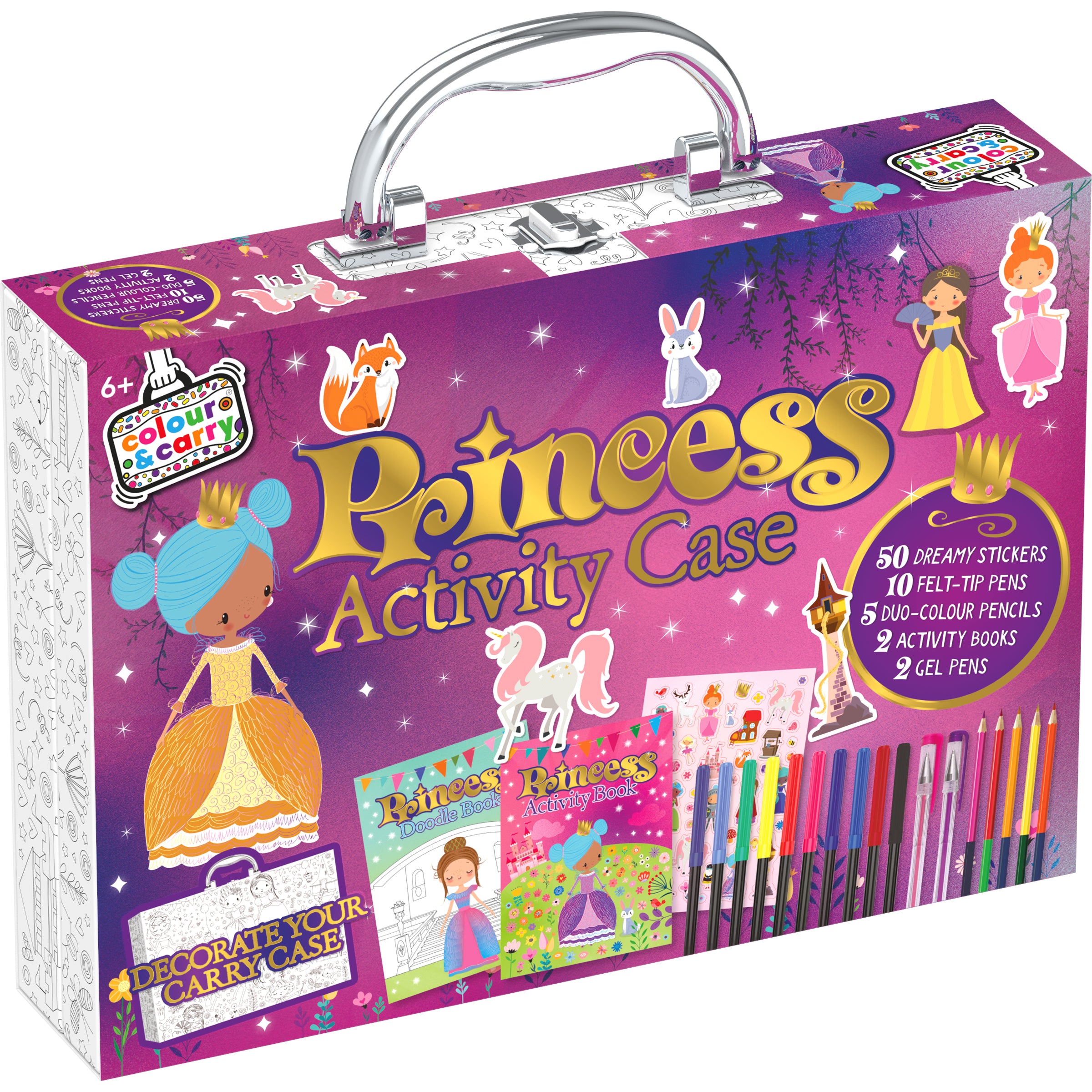 Princess Colour And Carry Activity Kit