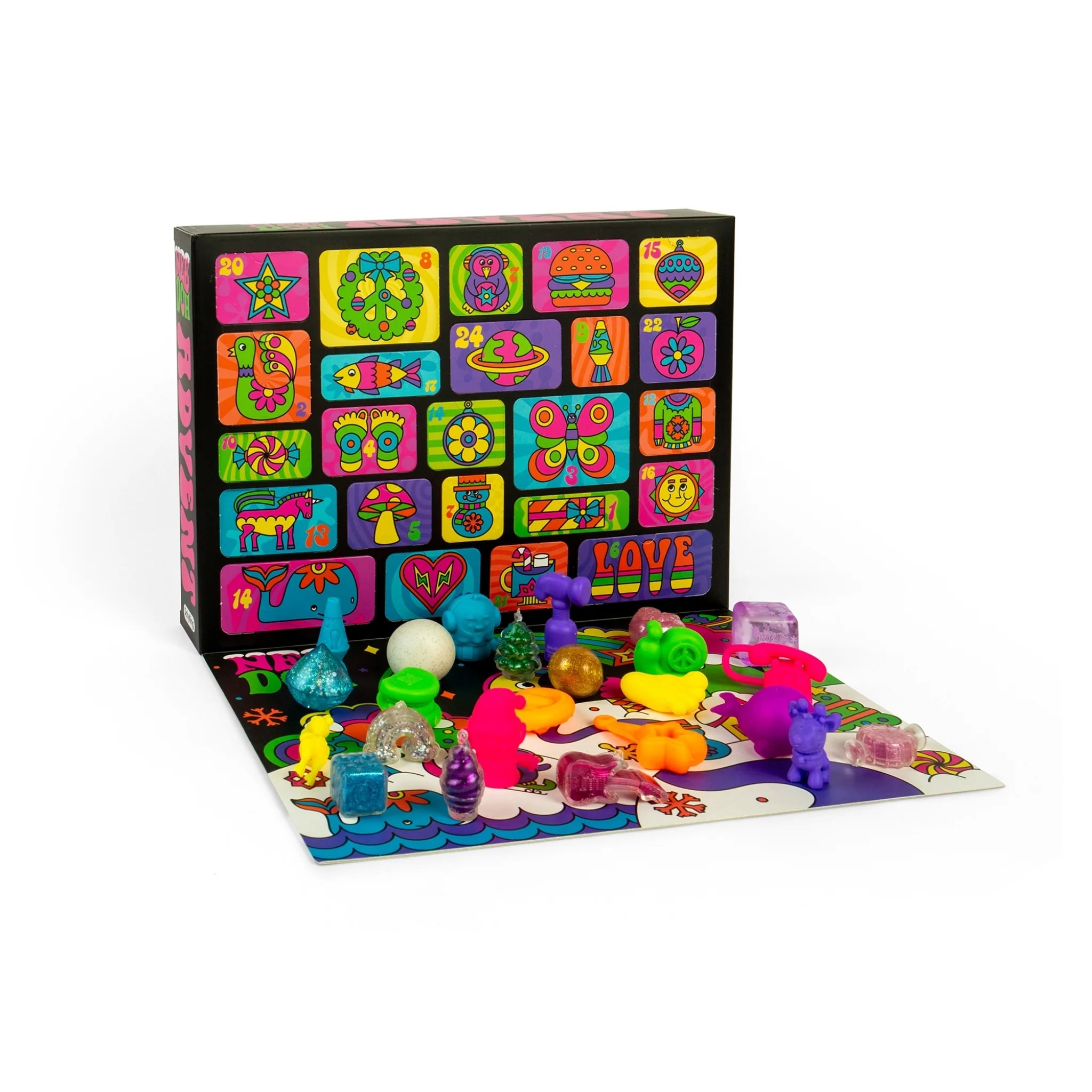 Needoh Advent Calendar Full Of Fidget Toy Fun