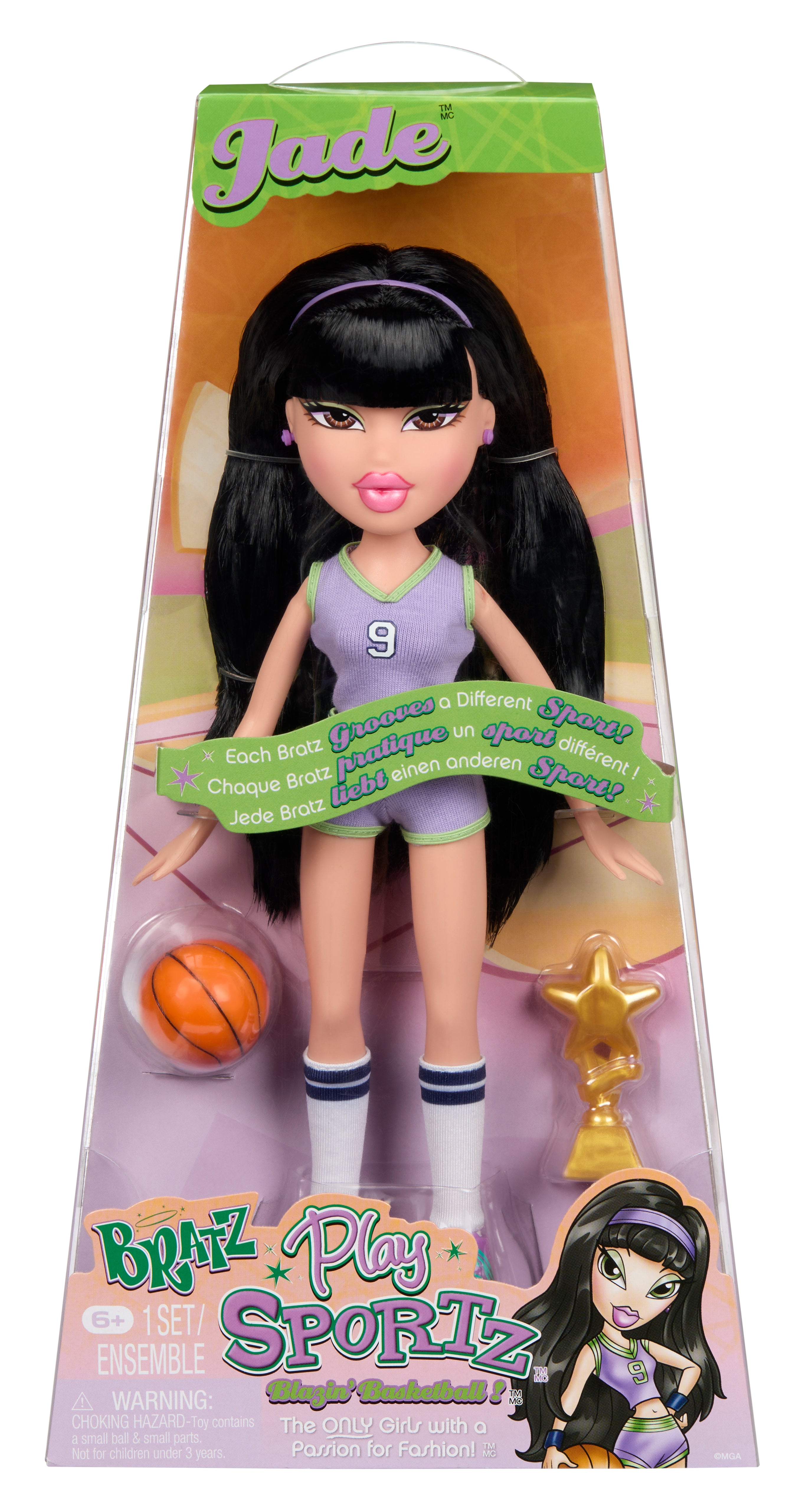 Bratz Play Sportz Fashion Doll – Jade
