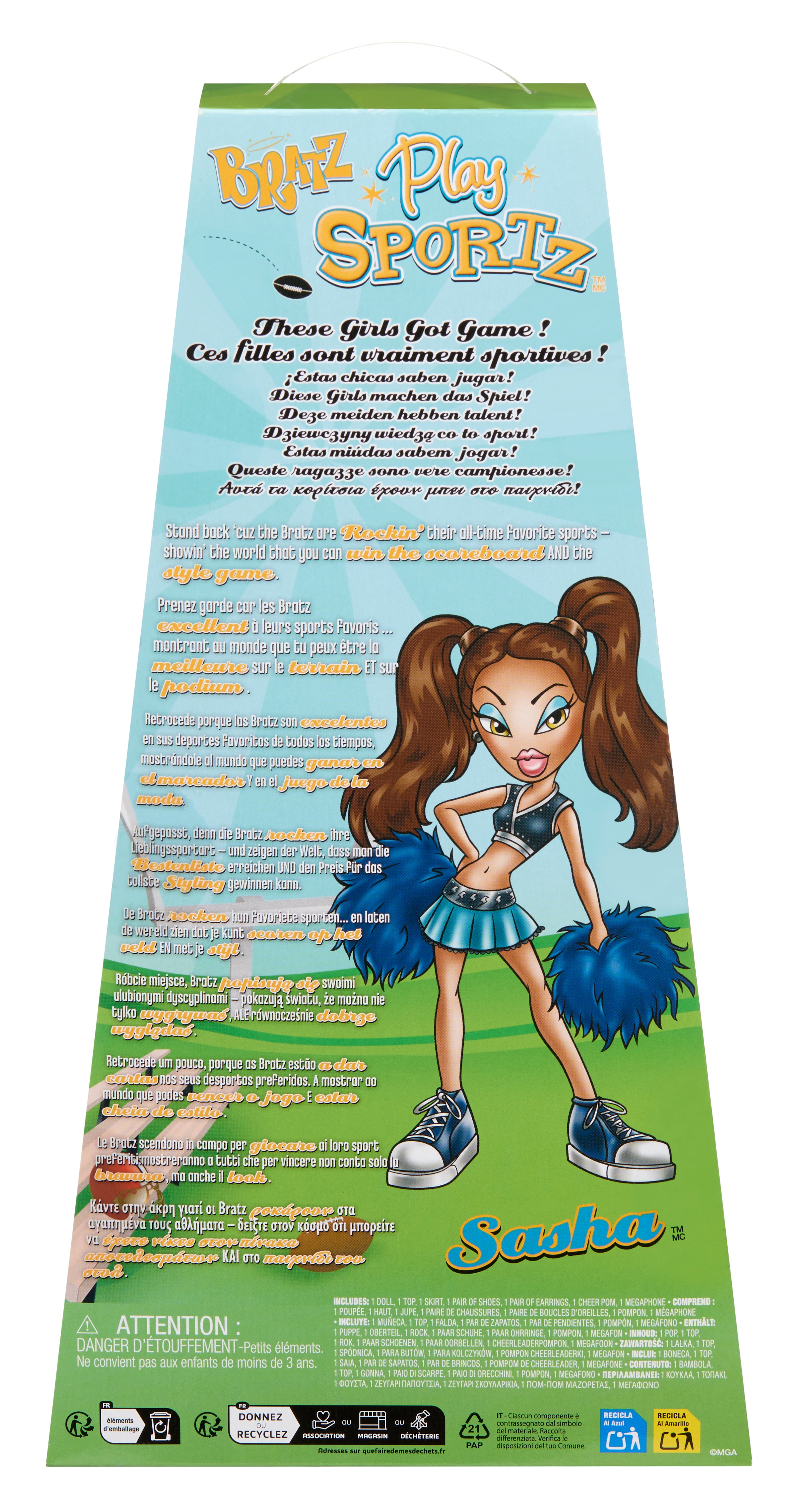 Bratz Play Sportz Fashion Doll – Sasha