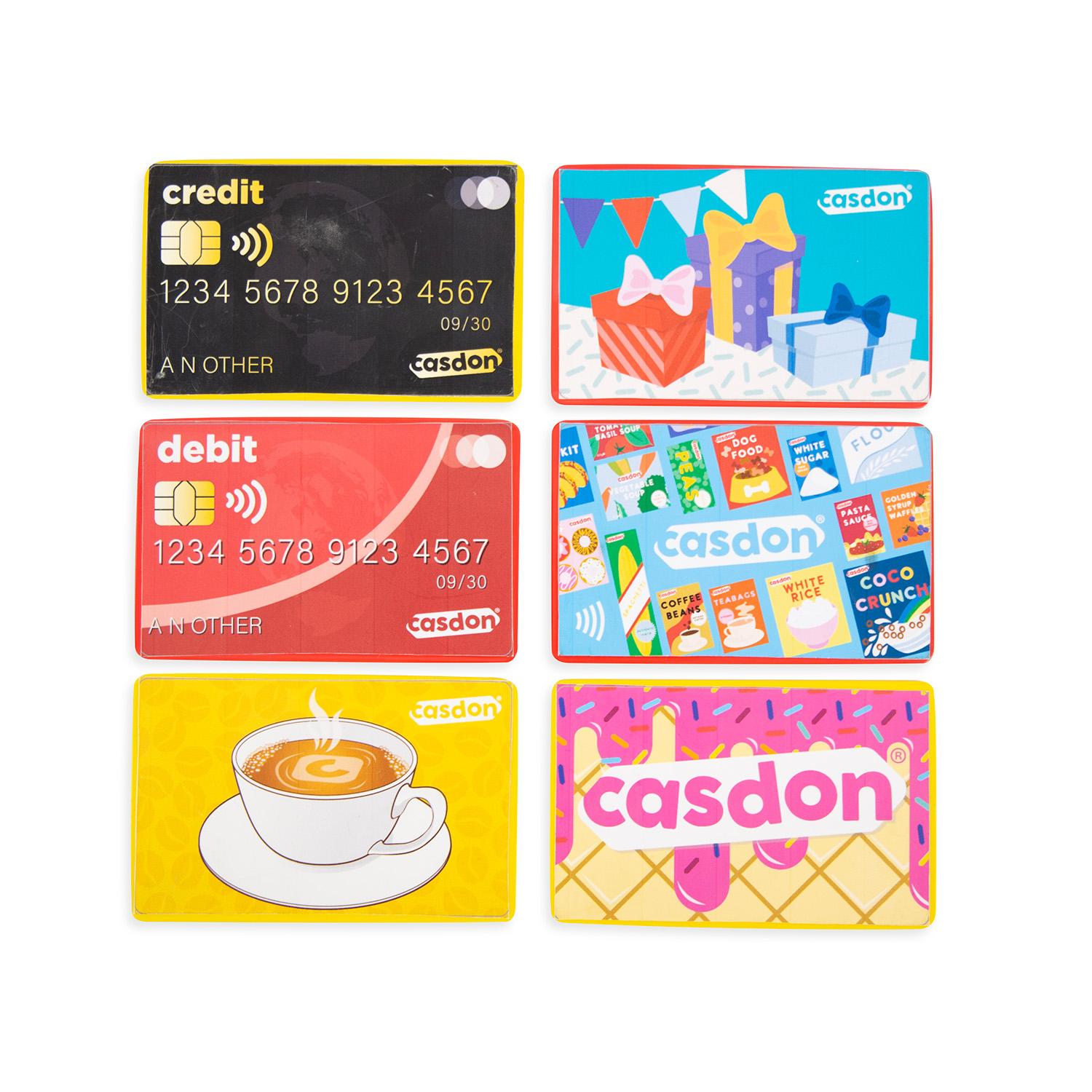 Casdon Pretend Play Card Set