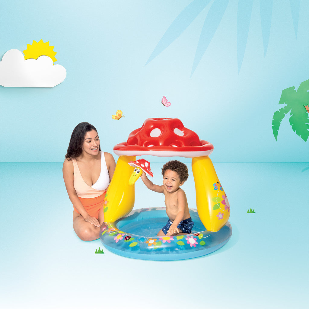 Intex Mushroom Inflatable Shaded Kiddie Pool