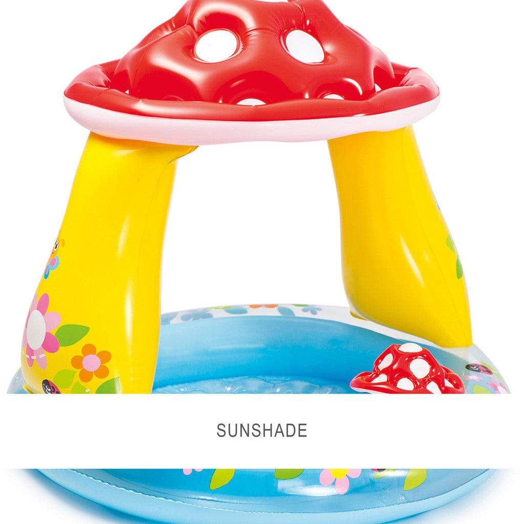 Intex Mushroom Inflatable Shaded Kiddie Pool