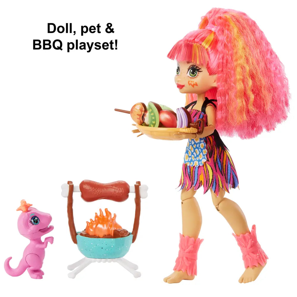 Cave Club™ Wild About Bbqs™ Playset And Emberly™ Doll