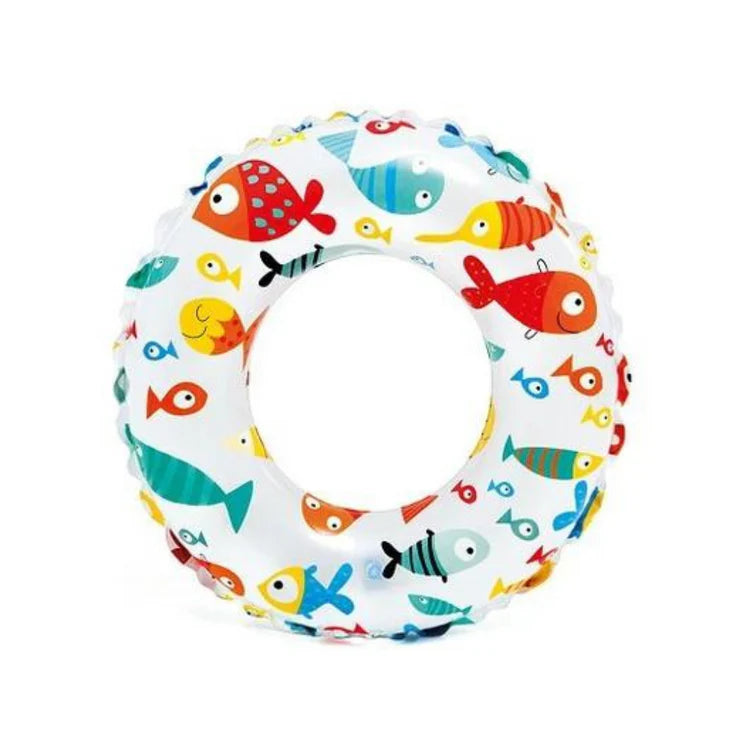 Lively Print Inflatable Swim Rings - Assortment