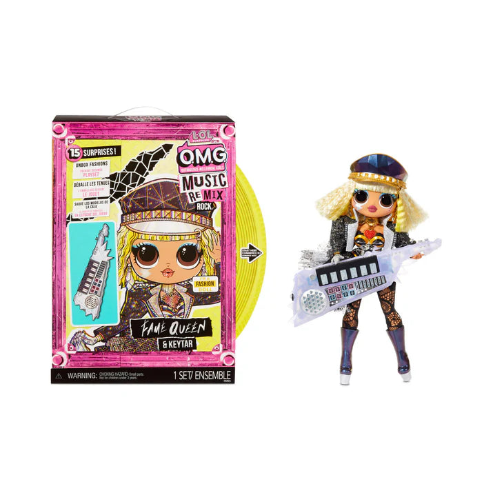 L.o.l. Surprise! O.m.g. Remix Rock - Fame Queen And Keytar