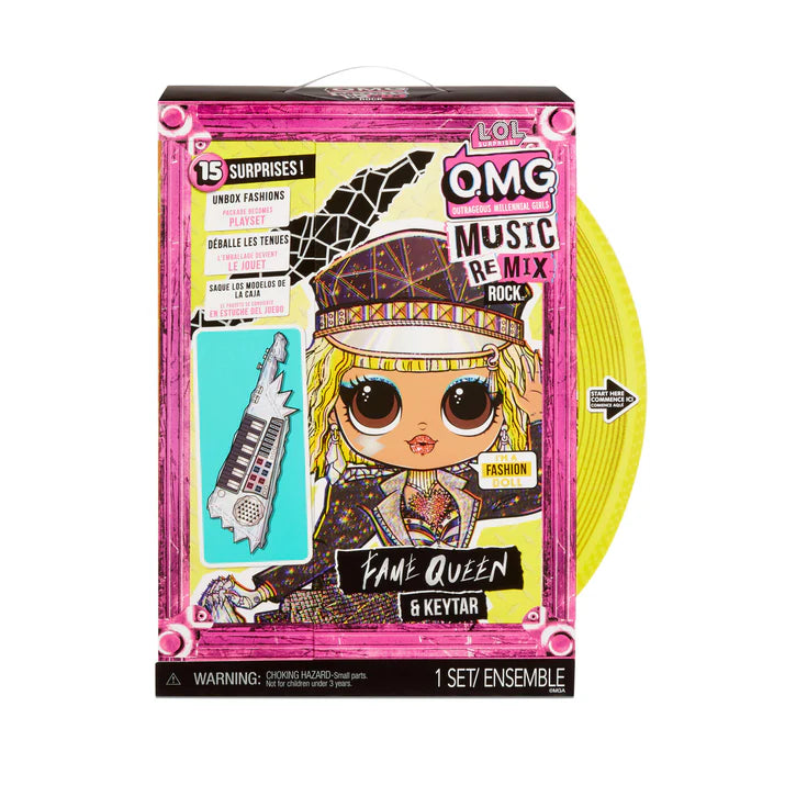 L.o.l. Surprise! O.m.g. Remix Rock - Fame Queen And Keytar