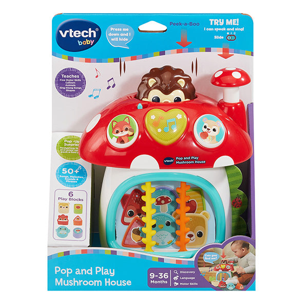 Vtech Pop And Play Mushroom House