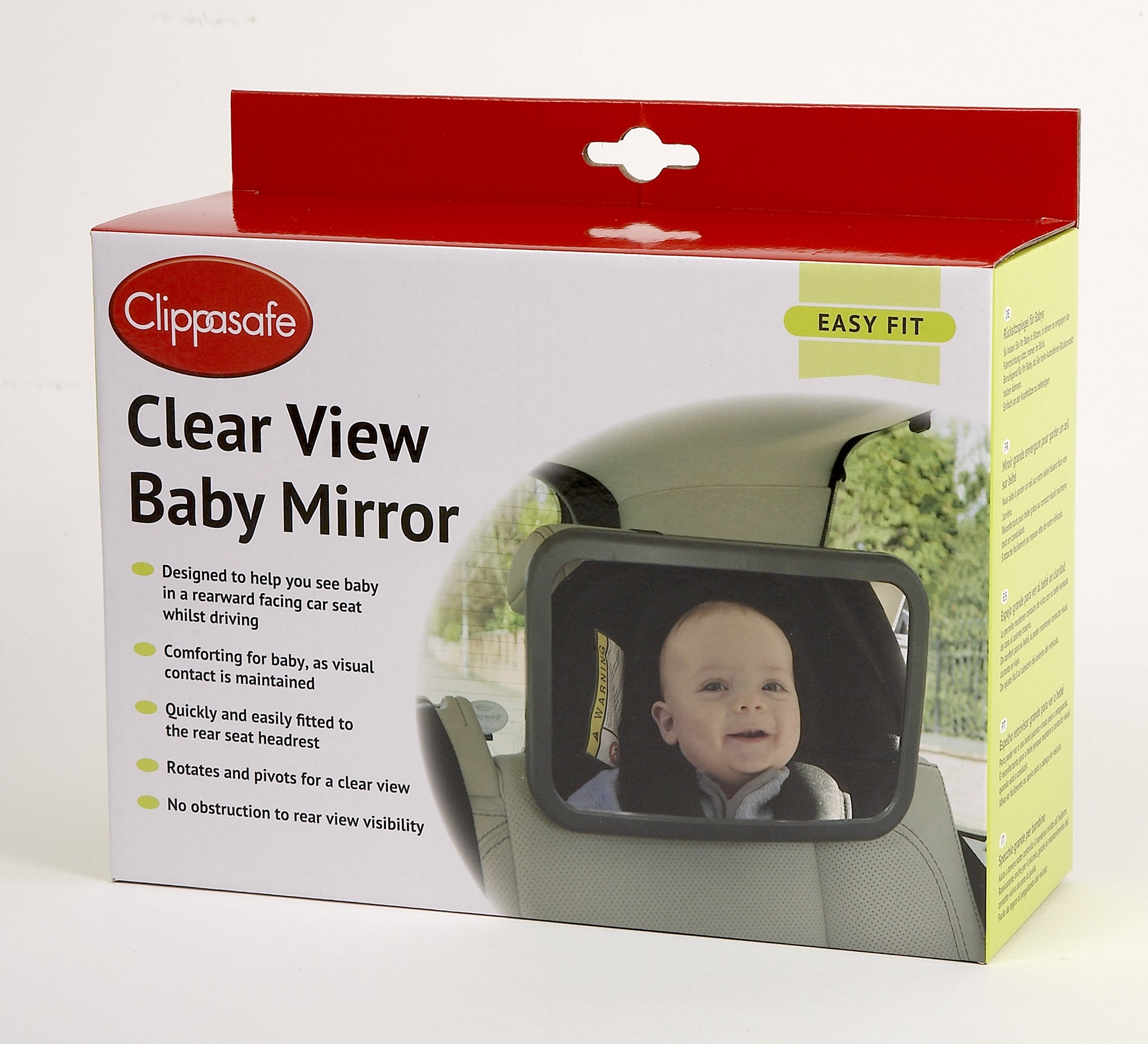 Clippasafe Clear View Baby Mirror