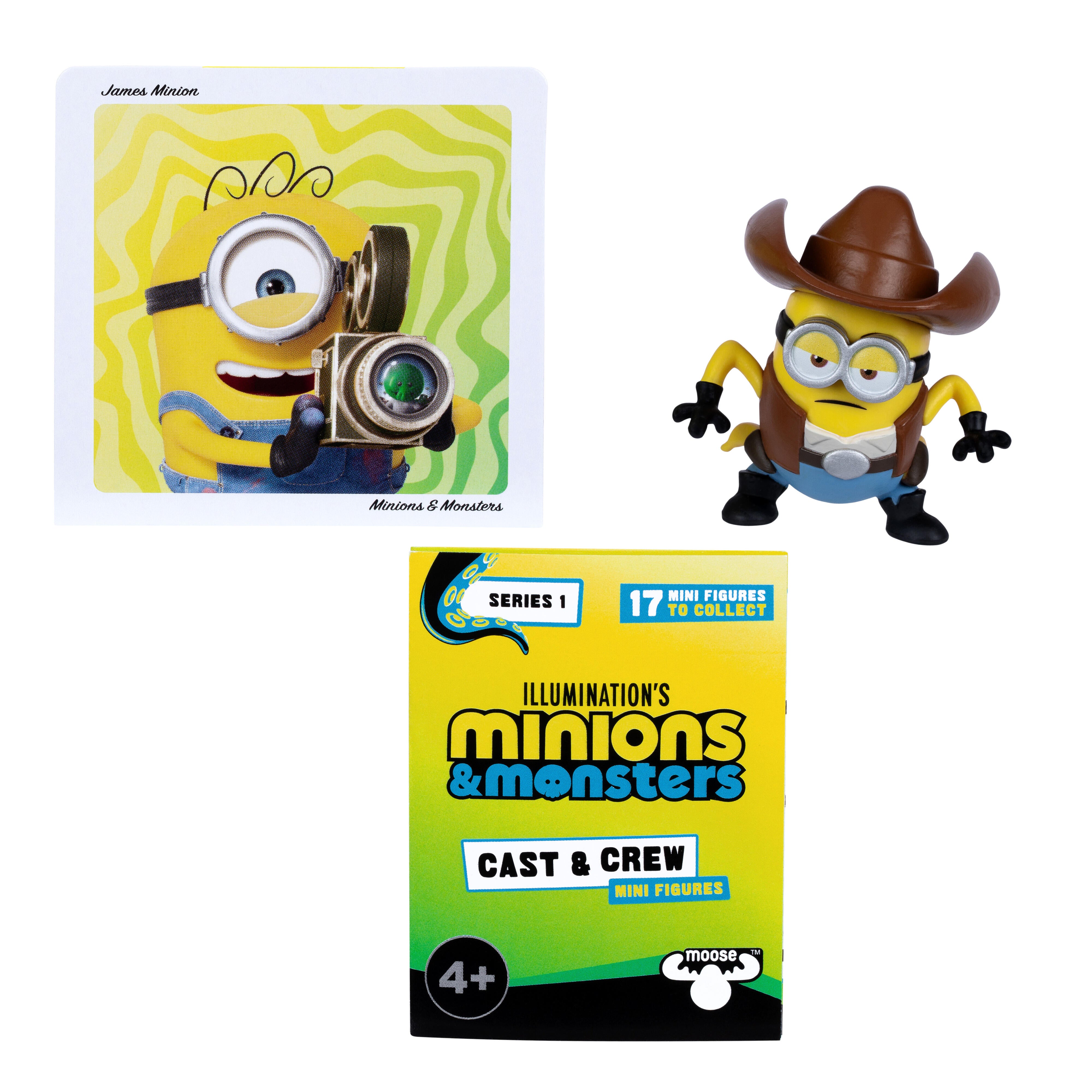 Illumination's Minions & Monsters Cast And Crew Mini Figure Assortment