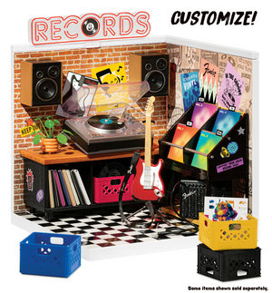 Mga's Miniverse: Make It Mini Spaces Record Shop
