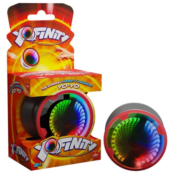 GOLIATH - Yofinity - Yo-yo Lumineux Effet Miroir -Pack de 2 - Couleur aléatoire (Rouge, Bleu, Vert) pour Enfant et Adolescent - A partir de 7 Ans GOLIATH - Yofinity - Yo-yo Lumineux Effet Miroir -Pack de 2 - Couleur aléatoire (Rouge, Bleu, Vert) pour Enfant et Adolescent - A partir de 7 Ans
