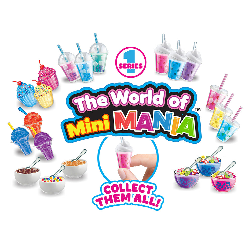 Cra-Z-Slimy World Of Mini Mania Surprise Ball Collectables Assortment