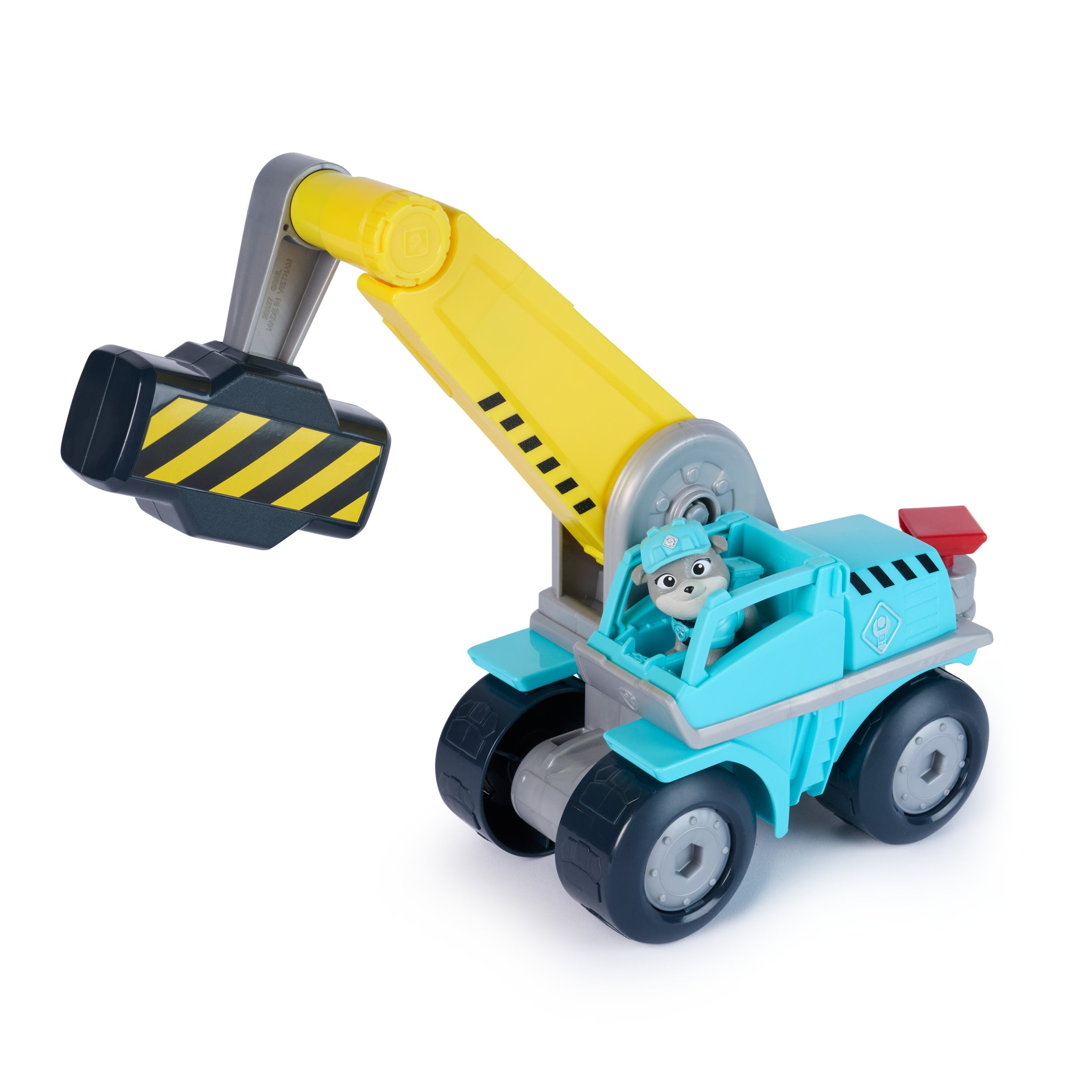 Rubble & Crew Motor Mega Hammer Vehicle, 25,4 Cm Construction Truck With Motor Action Figure