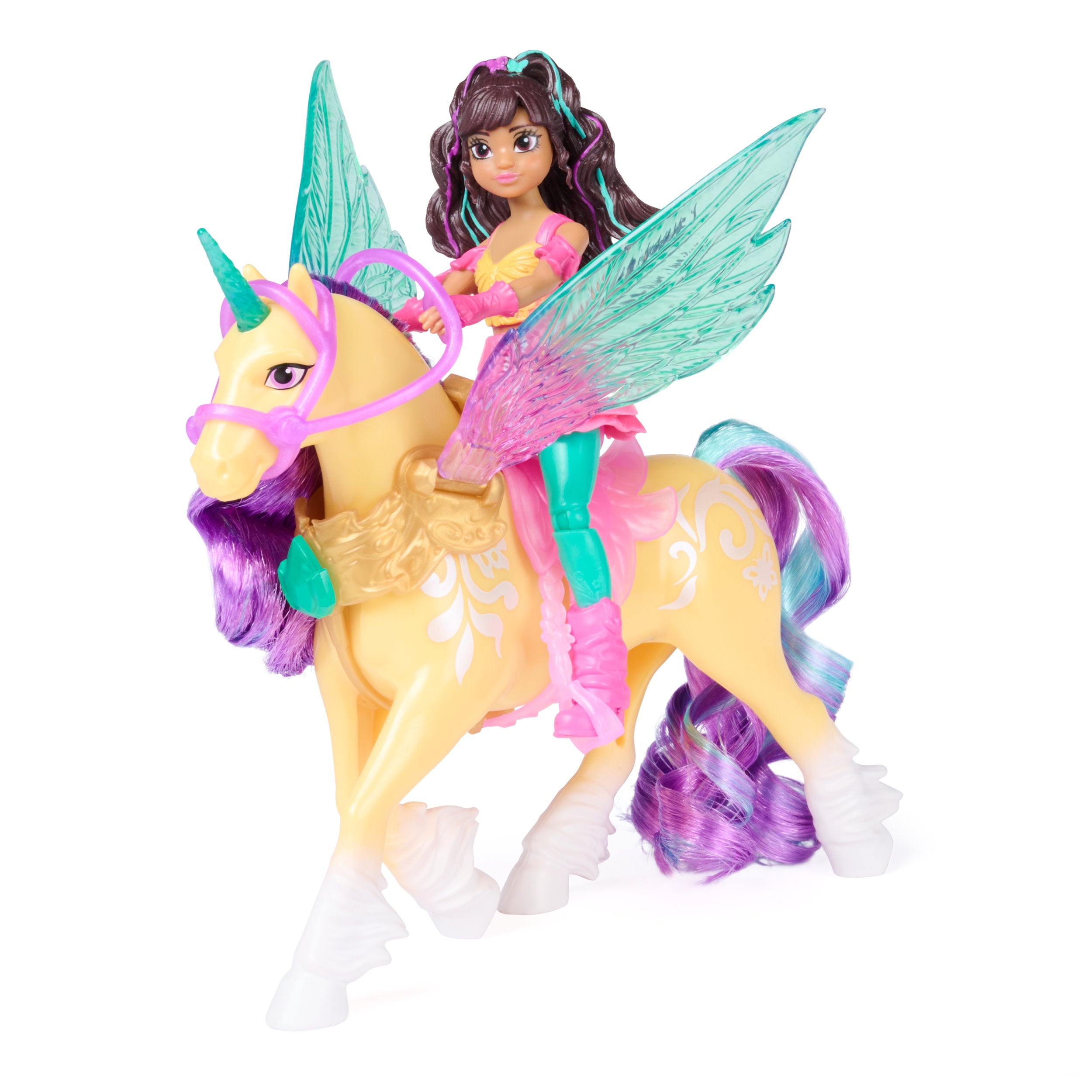 Unicorn Academy Wing Magic Doll Ava And Leaf Set