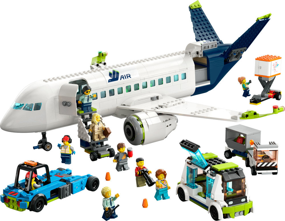 Lego® City Passenger Aeroplane 60367 Building Toy Set