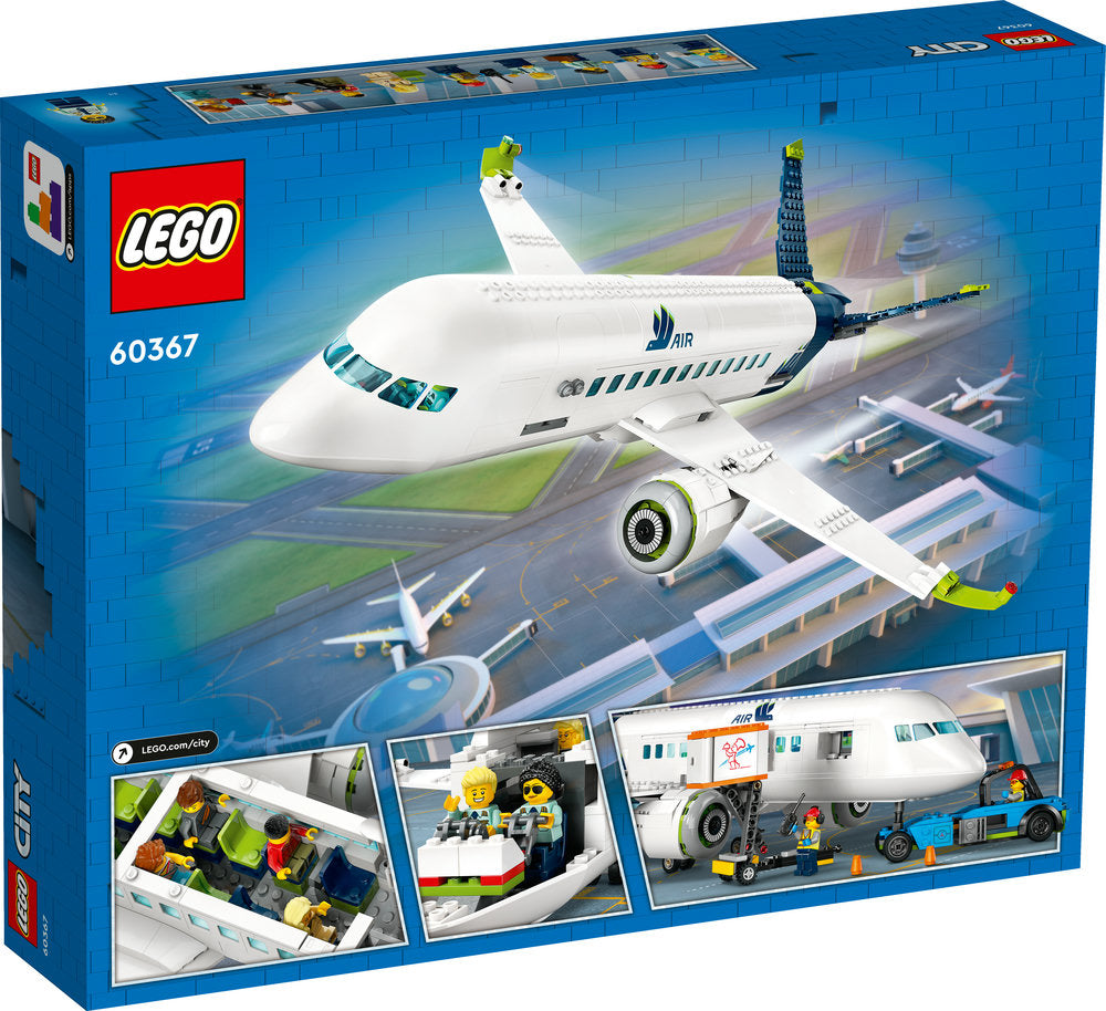Lego® City Passenger Aeroplane 60367 Building Toy Set