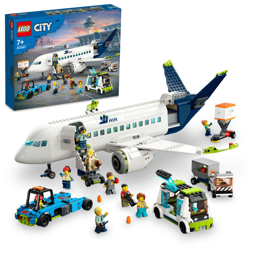 Lego® City Passenger Aeroplane 60367 Building Toy Set