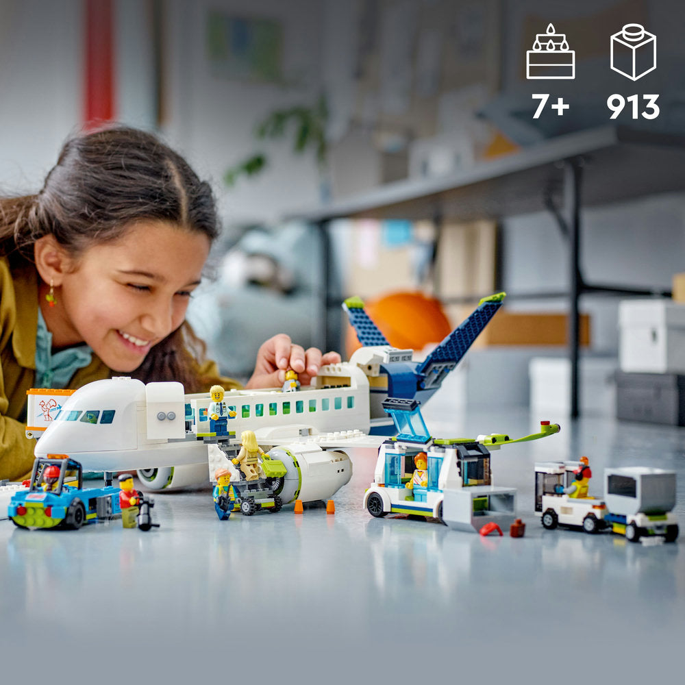 Lego® City Passenger Aeroplane 60367 Building Toy Set