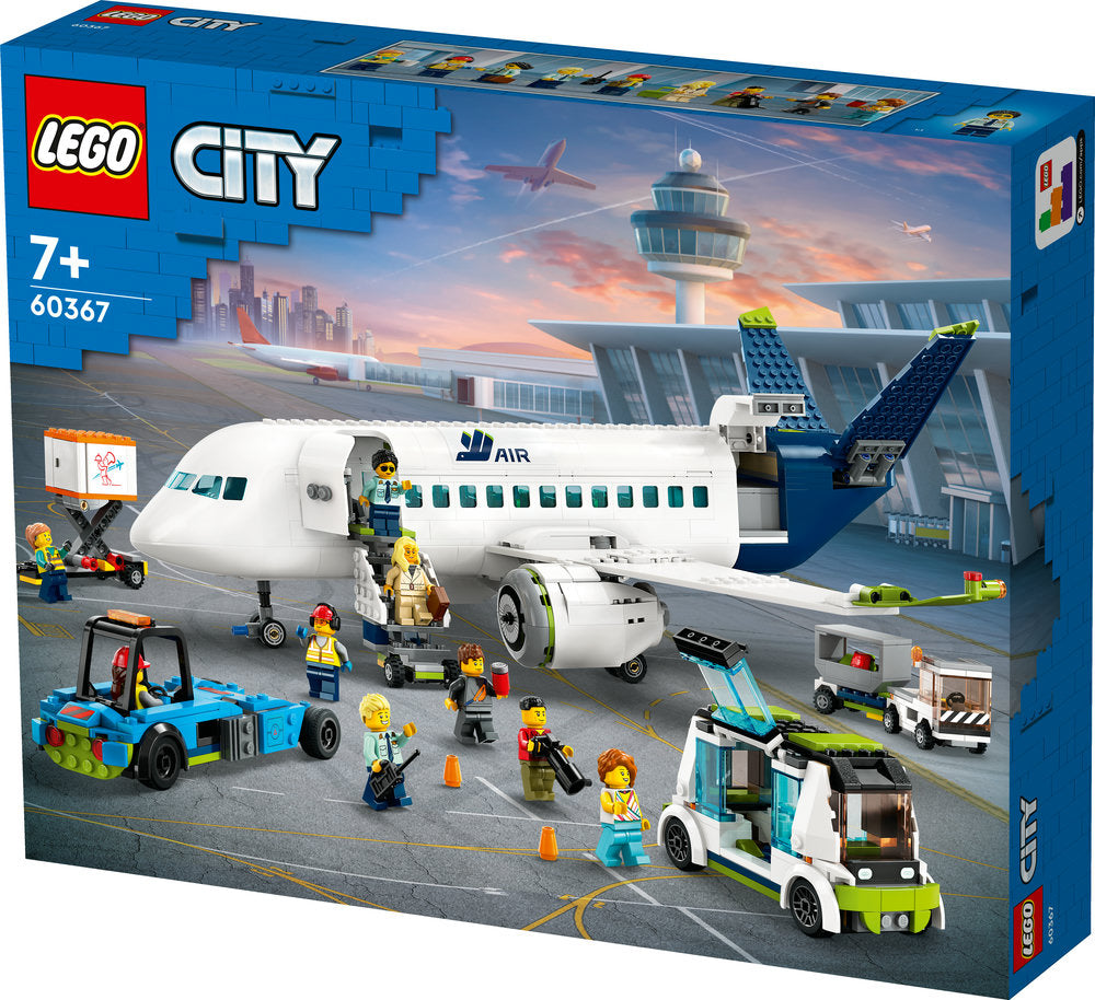 Lego® City Passenger Aeroplane 60367 Building Toy Set