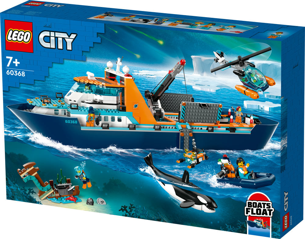 Lego® City Arctic Explorer Ship 60368 Building Toy Set (815 Pieces)