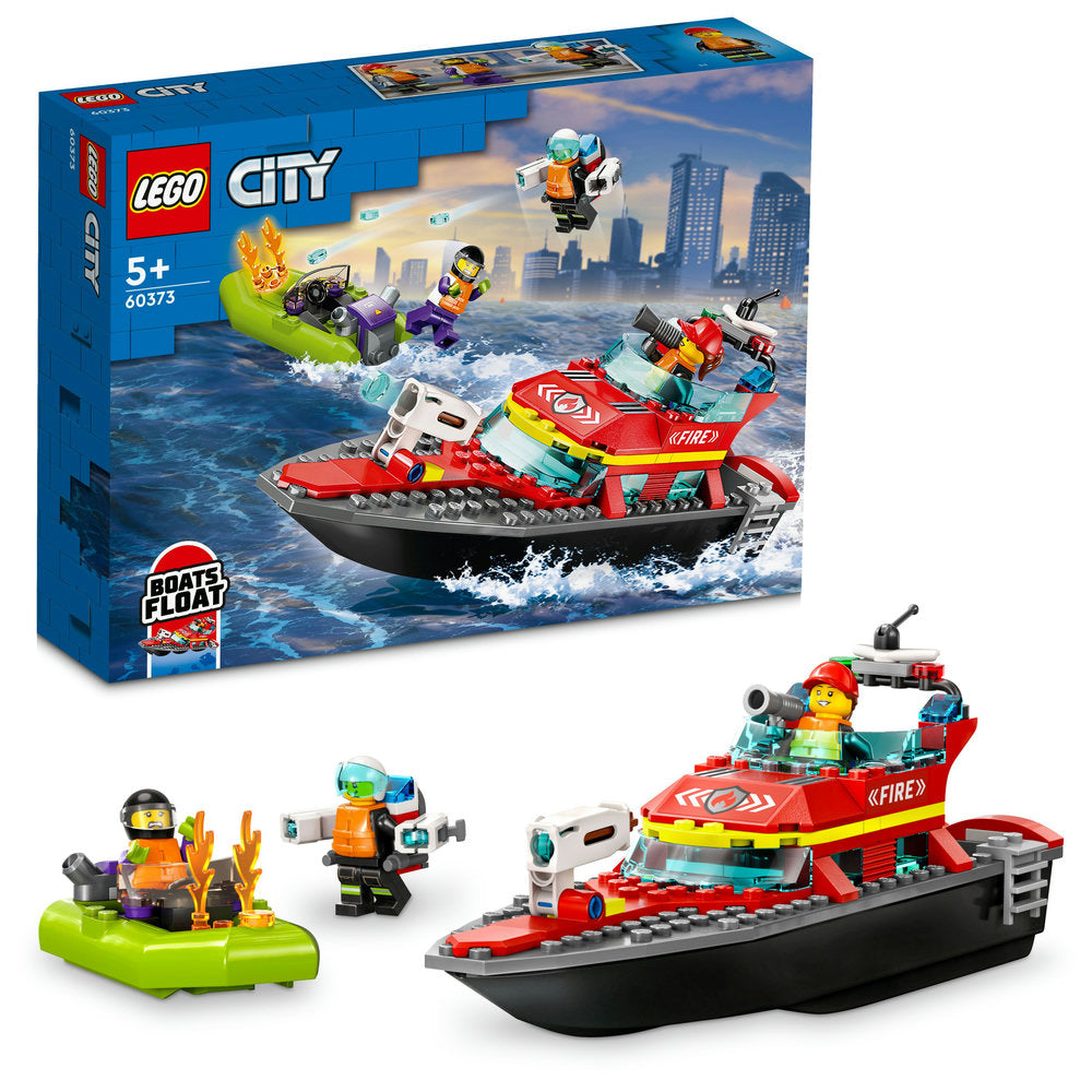 Lego® City Fire Rescue Boat 60373 