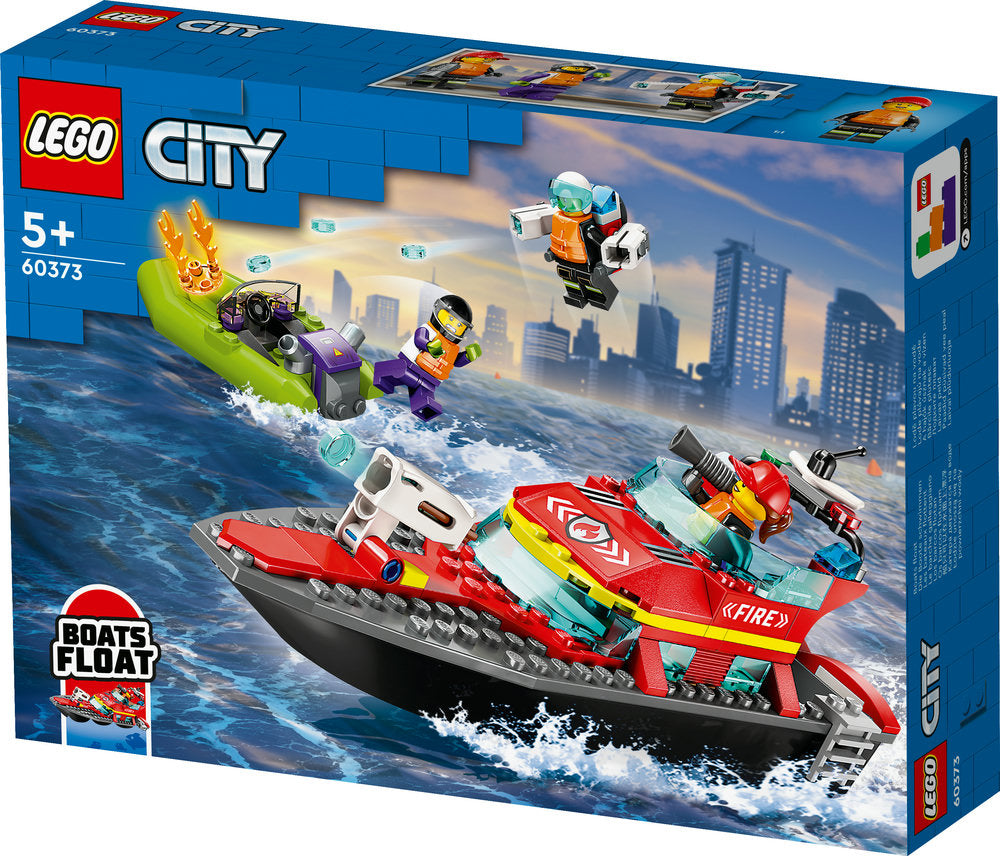 Lego® City Fire Rescue Boat 60373 