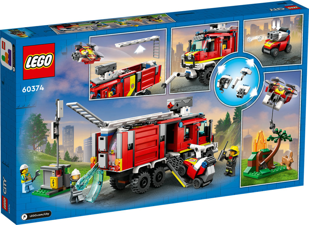 Lego® City Fire Command Unit 60374