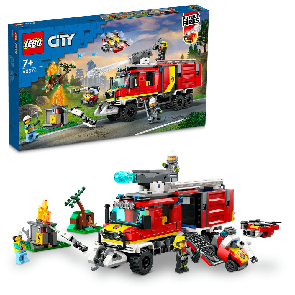 Lego® City Fire Command Unit 60374